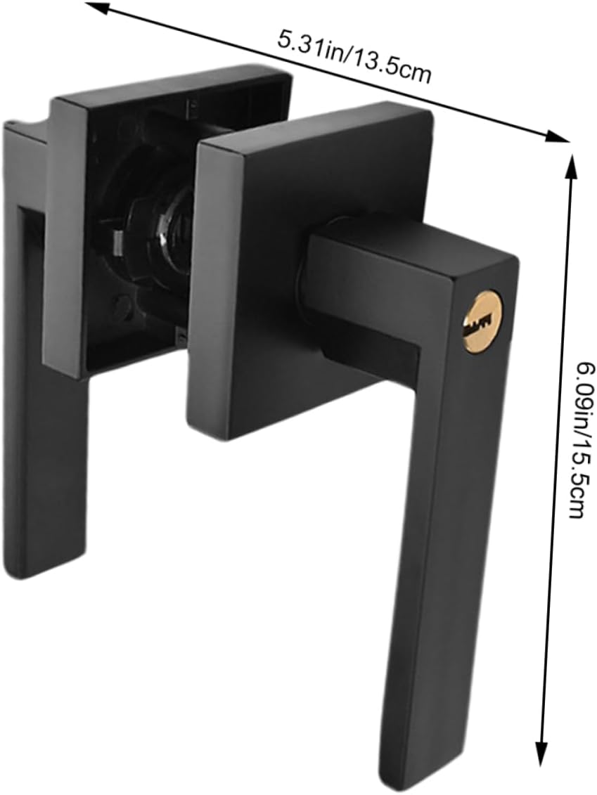 Aluminum Alloy Door Knob Lock Privacy Door Knob Easy to Use for Home Security