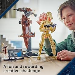 Alternative view of Build the Ultimate LEGO Star Wars Adventure: Phantom Menace Battle Droid with STAP - Perfect Gift & Learning Toy for Ages 12+ (Set 75428)