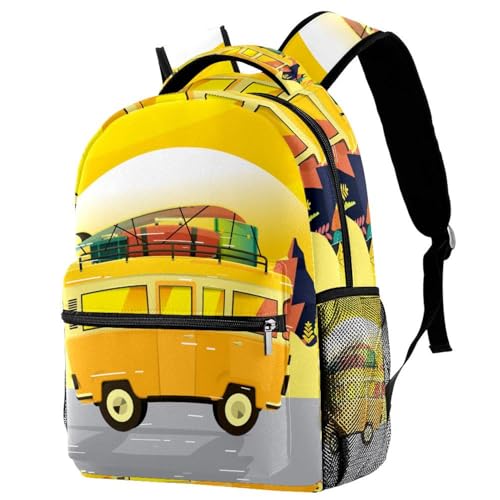 Sac à dos de voyage ordinateur 40cm mignon multicolore
