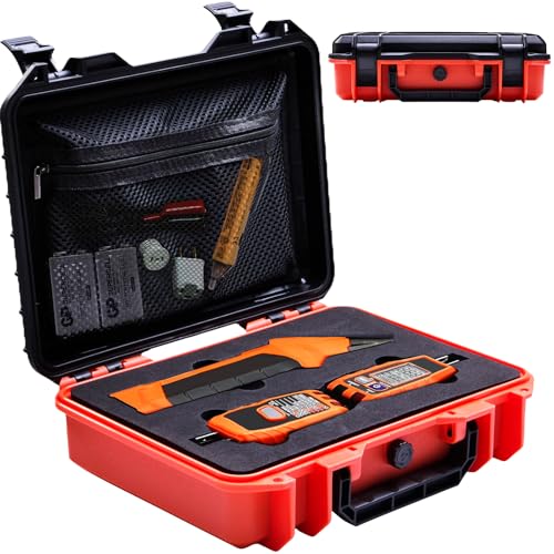 Hard Shell Case for Klein Tools ET310 AC Circuit Breaker Finder Electric Tester& 80041 Outlet Repair Tool Kit& RT250 GFCI Outlet Tester | Electrician Tools and Accessories Storage Bag | Box Only