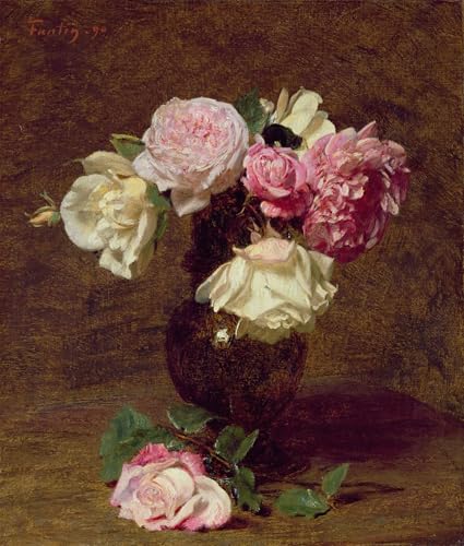 Portrait Fantin-Latour affiche pour habiller un grand mur vide de salon
