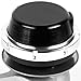 DNA Motoring WG-TS-38MM-T22-BK External Turbo Manifold Wastegate, Black