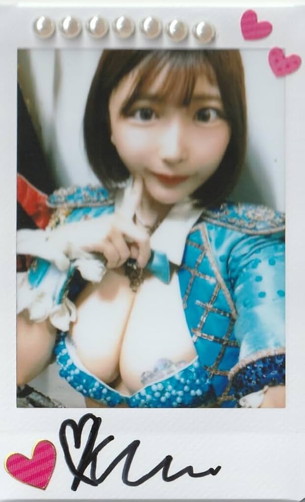 Amazon.co.jp: 直筆サイン入りチェキ 市原薫 バーレスク東京 ①