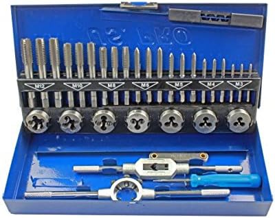 US PRO 32PC Metric TAP and DIE Set M3-M12 B2625