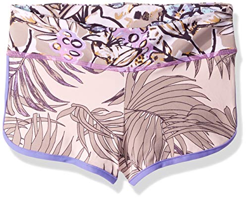 Maaji Girls' Pull On Cover Up Swimsuit Short, Coral De Roxo Purple Palm, 16
