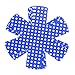 ZKSM 6pcs Protectores de Sartenes y Ollas, Juego de 38cm de Largo, Se Puede Cortar, Ideal para Preservar Las Sartenes y Cacerolas de Todos los tamaños evitando Que se Rayen al apilarlas(Azul)