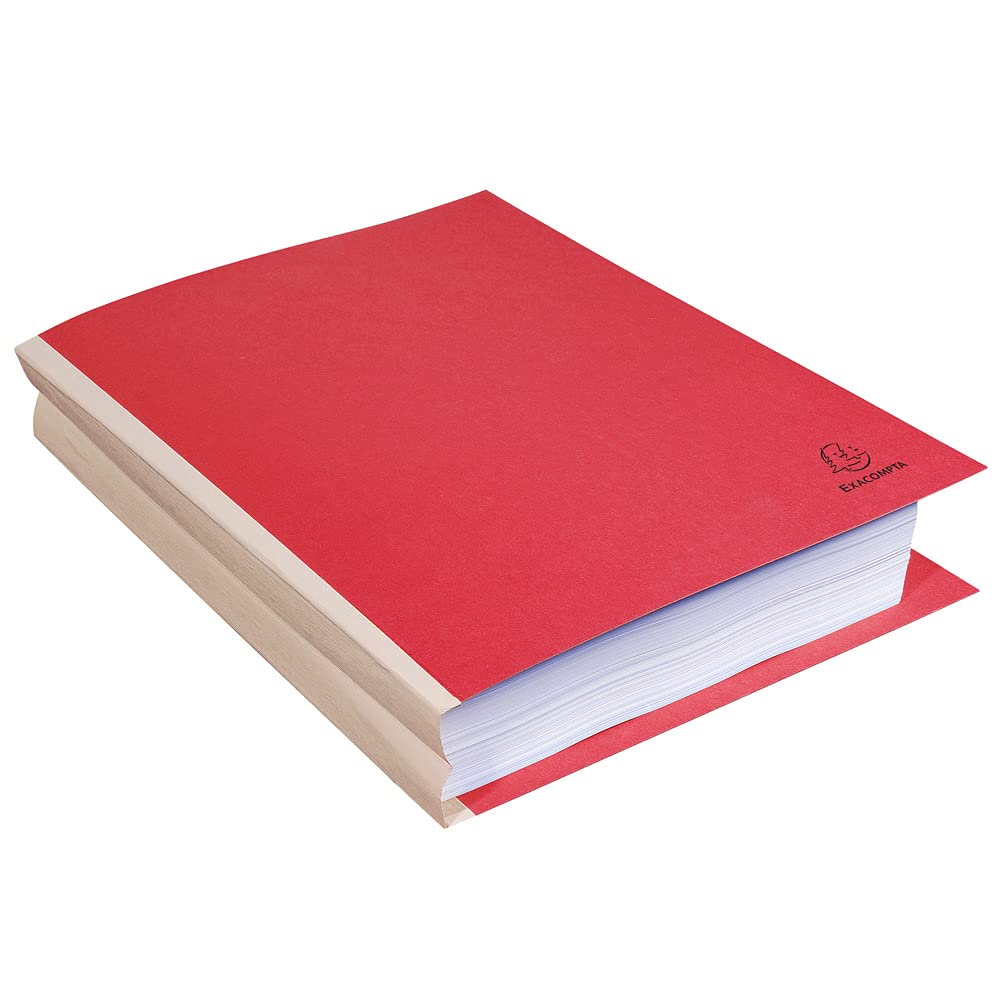 Exacompta 25 Chemises Rigides à soufflet Forever® Ange Bleu Assorties