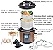 Yedi 9-in-1 Total Package Instant Programmable Pressure Cooker, 6 Quart, Deluxe Accessory kit, Recipes, Pressure Cook, Slow Cook, Rice Cooker, Yogurt Maker, Egg Cook, Sauté, Steamer, Copper