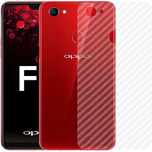 Image of Compatible with Oppo F7 Youth Back Screen Protective Film Carbon Fiber Skin Transparent Screen Guard Sticker