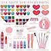 Sendida Kids Makeup Kit for Girl, 66 Pcs Real Washable Makeup Set for Little Girls Play Makeup Toy Beauty Set Christmas & Birthday Gift Age 3 4 5 6 7 8 9+ Year Old Kids Toddler Gifts