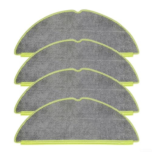 Paño de microfibra de repuesto para robot aspirador Roomba 205 compatible con DustCompactor para combo, paños de piso lavables y reutilizables, paquete de 4 o 10 (paquete de 4)