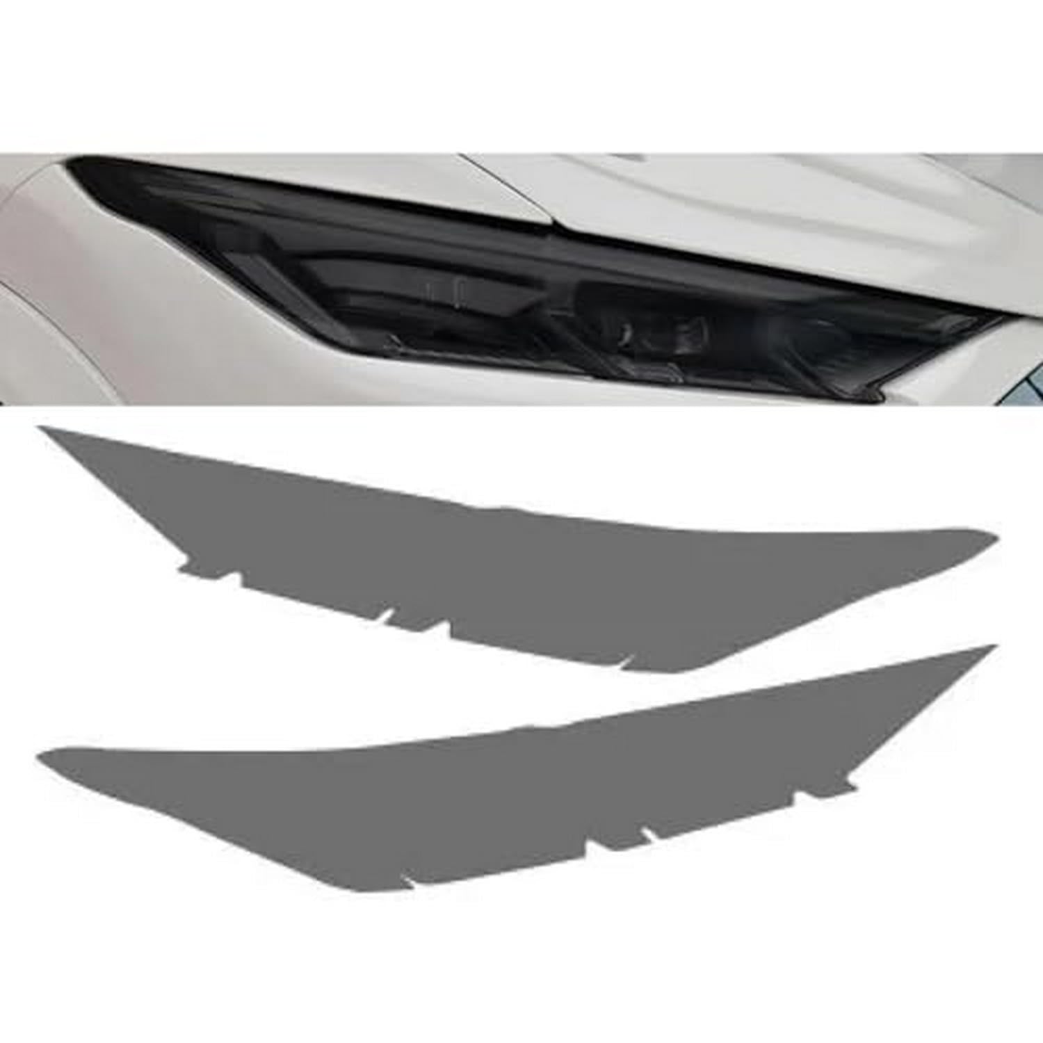 Film teinté phare ford mustang mach-e autocollant tpu noir doré ppf 2022