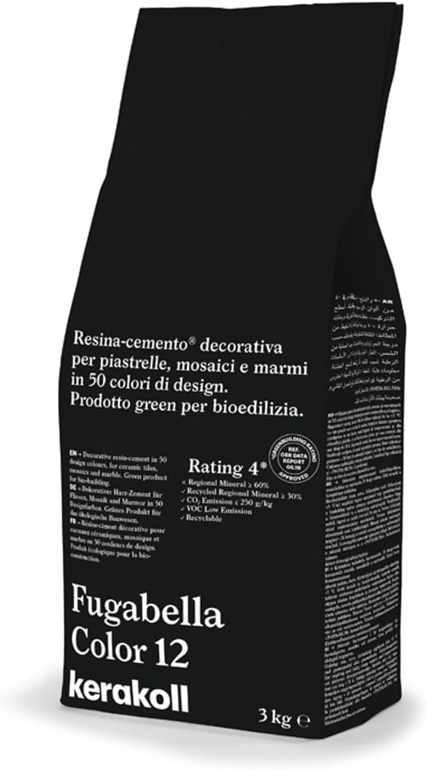 Fugabella Color Grout 3kg (12 Box of 4)