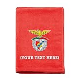 BgEurope SL Benfica Toalla Playa ROJA 100x180 Personalizado - Benfica (Logo + Nombre)