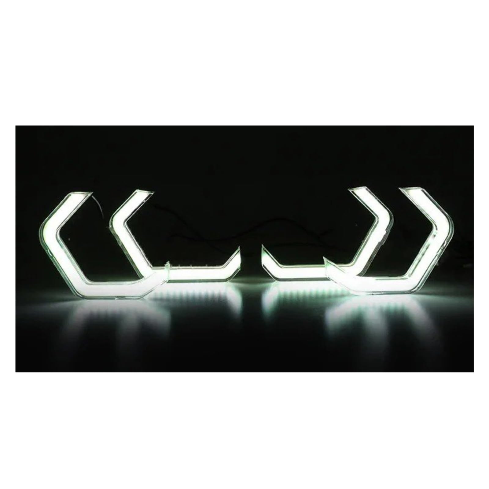 Ojos Ángel Faros Halo Anillos evitan el frontal obsoleto 8
