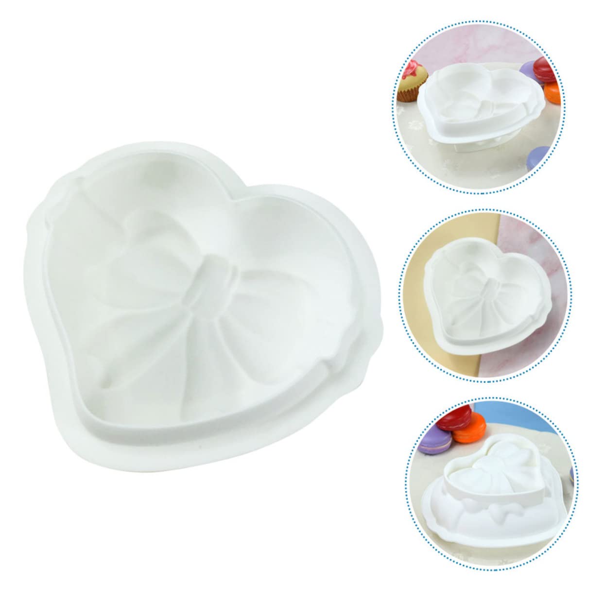 ABOOFAN 4piezas Molde De Para Hornear Forma De Para Chocolates y Pasteles Material De Alimenticio Para Celebraciones y Casa