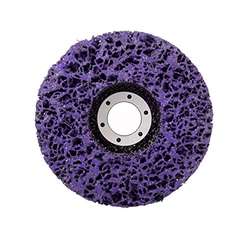 DUROPEAK 5Pack- 4-1/2" x 7/8" Strip&Clean Discs For Angle Grinders-Removes Rust,Strips Paint,Cleans Welds