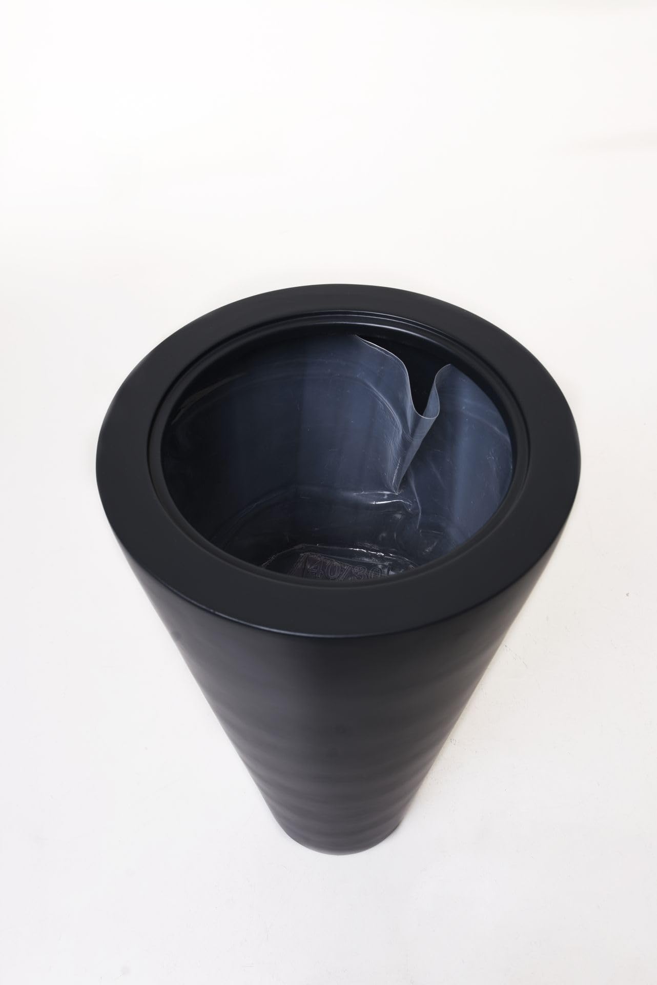 VIVANNO Insert Flexible en Plastique pour bacs à Fleurs Insert pour bacs à Fleurs Ø30 x H22cm