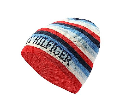 Tommy Hilfiger Boys' Stripe Reversible Beanie