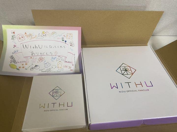 niziU ファンクラブ　特典　マコ　withU niziU ファンクラブ 入会特典 withU マコ