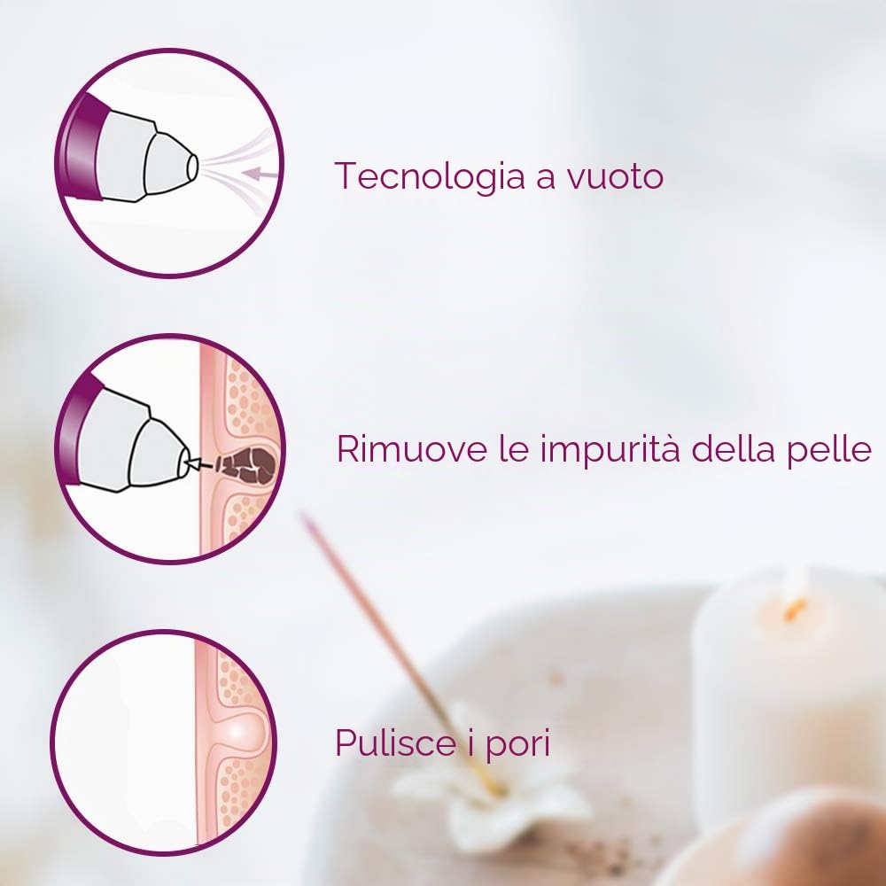 Beurer FC 45 Spazzola per La Pulizia del Viso & FC 41 Dispositivo per la Pulizia dei Pori, Aspira Punti Neri con Tecnologia del Vuoto