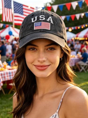 Image of USA Canada Italy Australia Argentina Brazil England France Colomabia Germany Mexico Spain Adjustable Flag Hats for Men Women