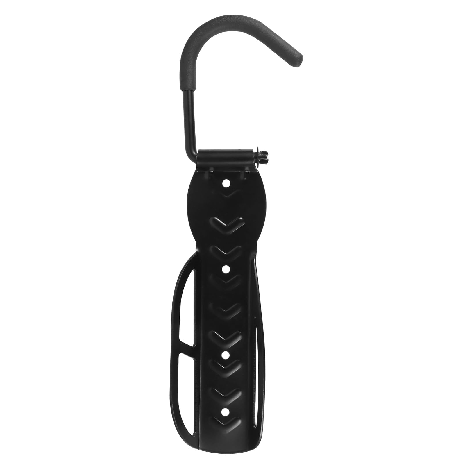 Didiseaon Soporte de Pared Capacidad de Carga de 50kg para Scooter y Bicicleta Gancho Metálico Negro para Montaje en Pared y Almacenamiento Vertical