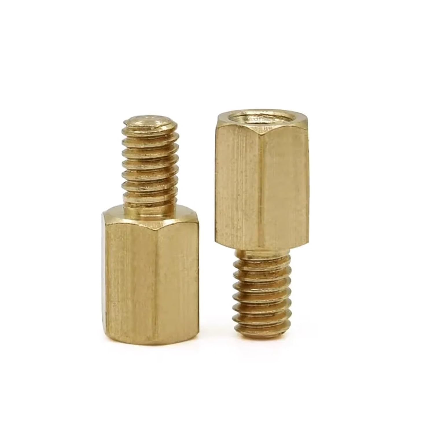 200PCS Length 5MM Brass Hex Spacer Screw M2 .5 M3 Thread Male to Female PCB Standoffs(11mm,M2.5)