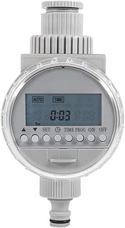Wifehelper 1Pc Irrigation Controller Solar Power Auto Water Saving LCD Digital Watering Timer Home Garden Yard Equipment Accessories