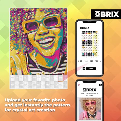 QBRIX Framed Diamond Art from Any Photo - 12 x 17 inches - Image 3