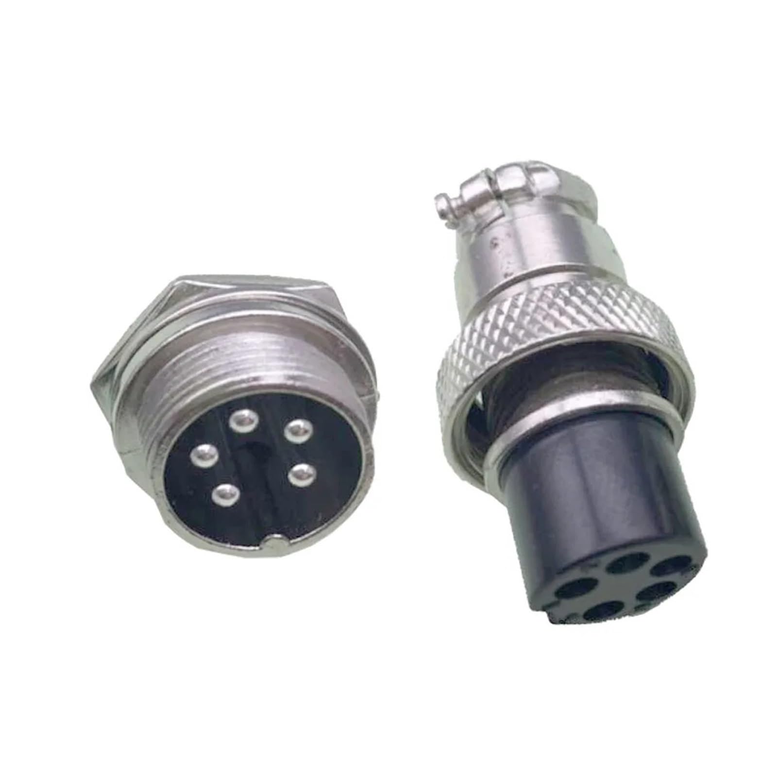 Connecteur d'aviation GX16-5 5 broches pour aménagement de tableau de bord CNC