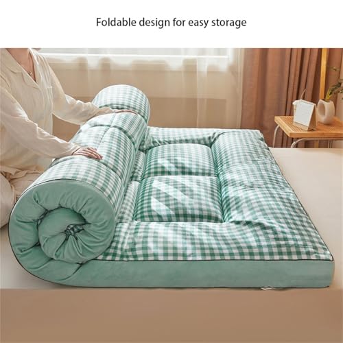Copertura per futon giapponese salvaspazio, soluzione ideale per studenti e ospiti e vita minimalista, facile da riporre e adatta ai viaggi per piccoli spazi