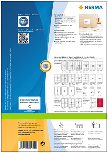 HERMA Etichette per Pacchi e Spedizioni, 199,6 x