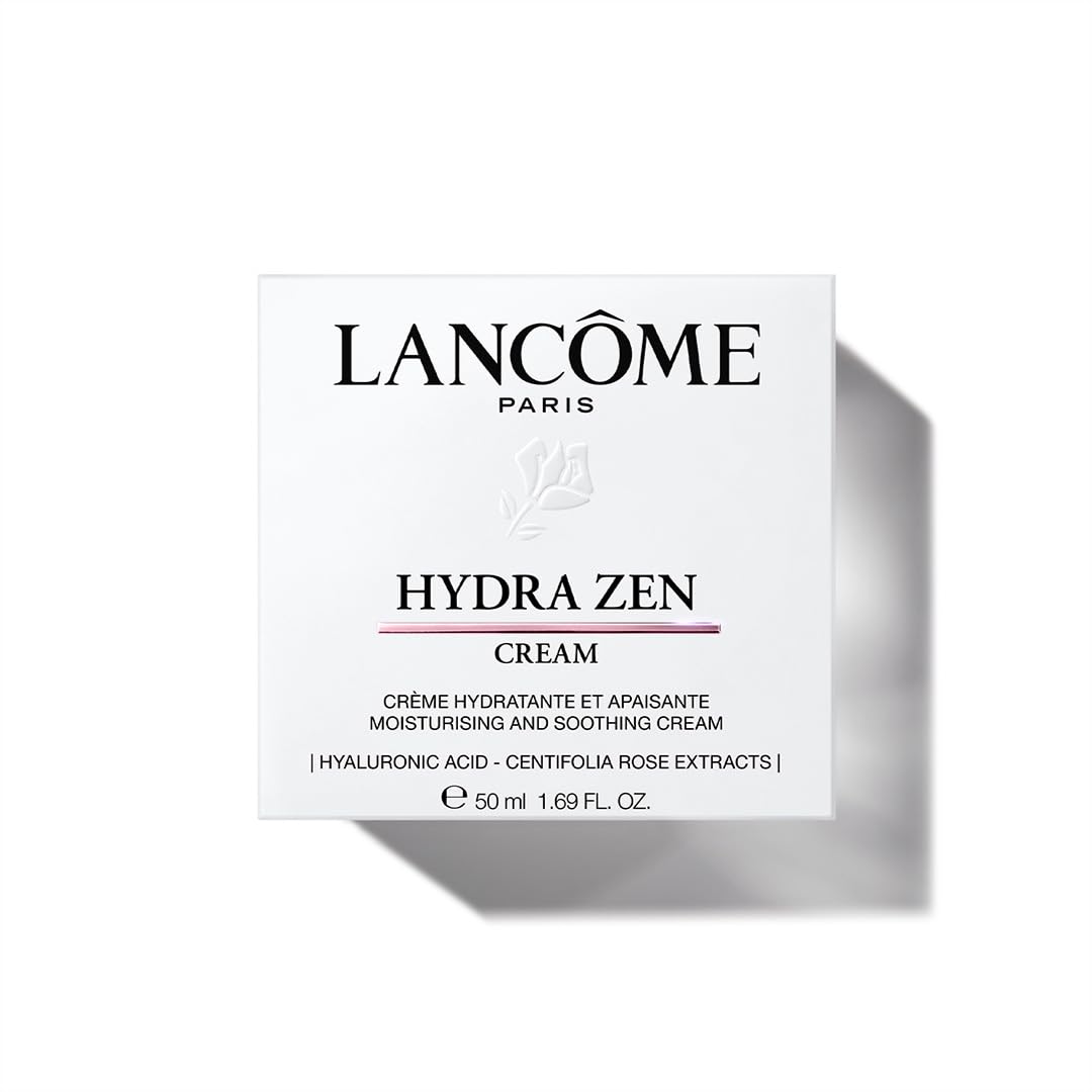 Lancôme Hydra Zen Day Cream, beruhigende Feuchtigkeitspflege für 48 Stunden | Reduziert Rötungen, stärkt die Hautbarriere, verbessert die Hautresistenz gegenüber alltäglichem Stress
