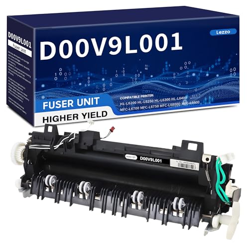 D00V9L001 D008AK001 D01SE6001 Fuser Unit 1-Pack Replacement for Brother D00V9L001 Fuser Unit for HL-L6200 HL-L6250 HL-L6300 HL-L6400 MFC-L6700 MFC-L6750 Printer (110V, 200,000 Pages)