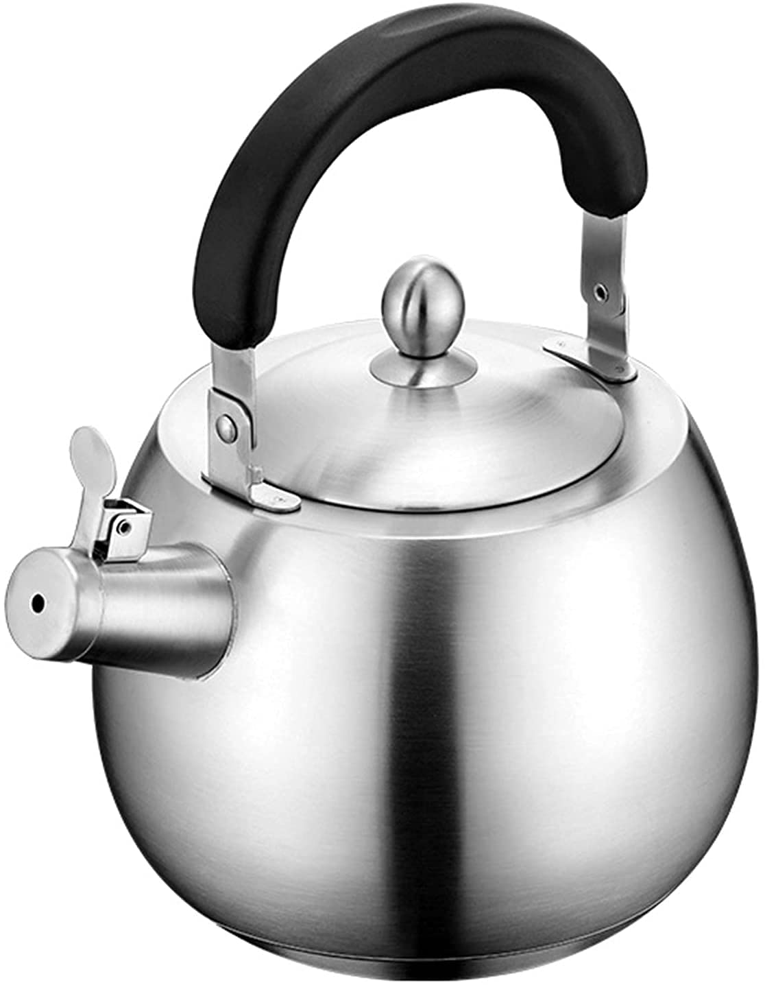Bouilloire en acier inoxydable et théière de plaques de cuisson gaz et induction