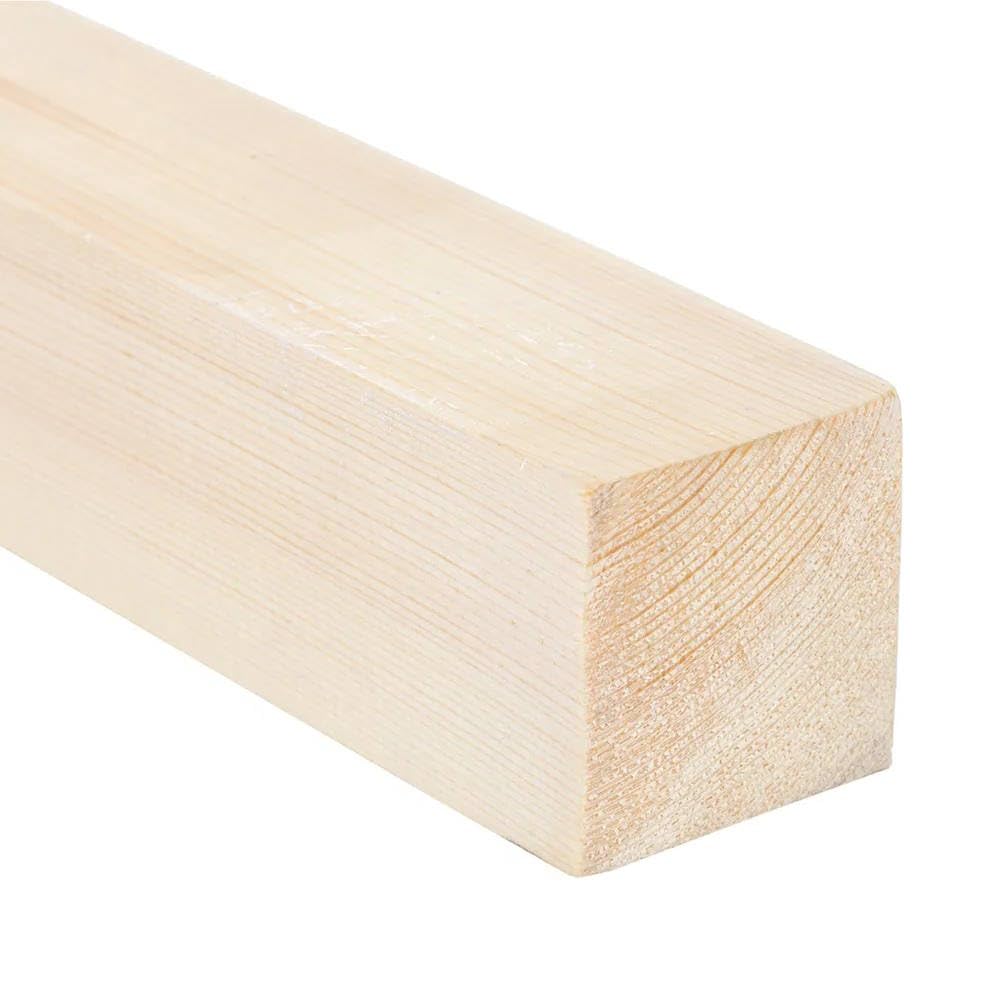 2x2 Pine Planed Softwood Batten Timber Wood PSE PAR Ex 2" x 2" 50x50 (Actual size 46 x 46mm) 2"x2" (9, 240cm)