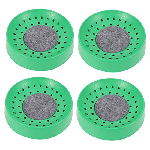 BESTonZON 4Pcs Bird Hatching Nest Bowl Durable Nesting Bowls for Pigeons Quails and Doves Convenient Breeding with Washable Breathable Design and Non Slip Mat