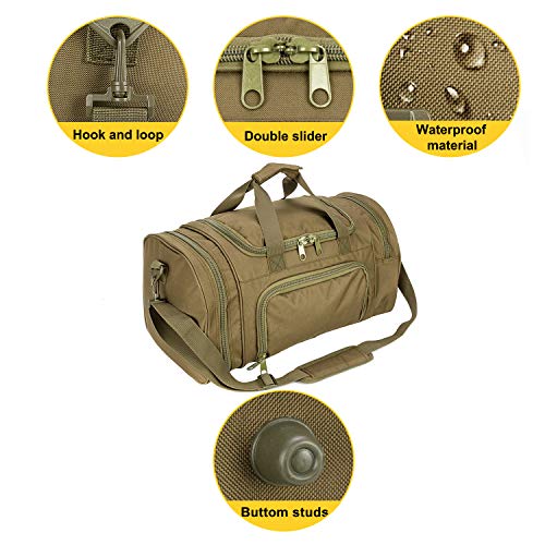 Military Tactical Duffle Bag Gym Bag for Men Travel Sports Bag 24 Inch Small Duffel Bag