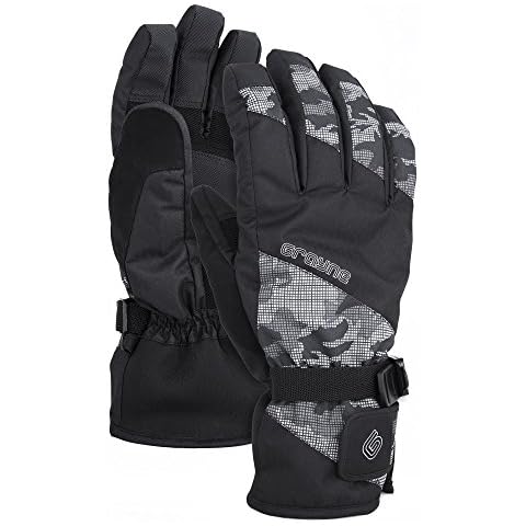 Grayne Canyon Men's Insulated Ski and Snowboard Gloves with Touch Screen Tech-Medium Cover