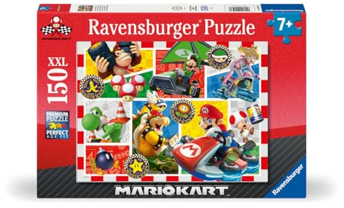 Ravensburger - Puzzle 150 pièces XXL - La Course de Mario Kart