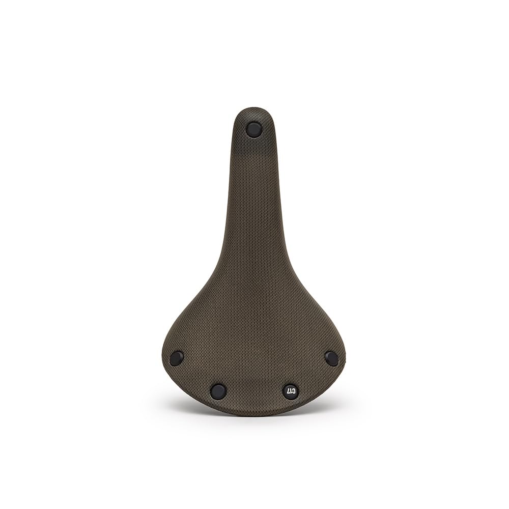 Brooks Unisex Fahrradsattel C17 Cambium, Mud - Grün, 804000