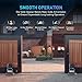 CO-Z Automatic Gate Opener, Sliding Gate Opener Kit for Doors up to 2700lb 20ft, Electric Gate Opener with Remote Control and Release Key, Driveway Home Garden Gate Opening System Gate Complete Kit