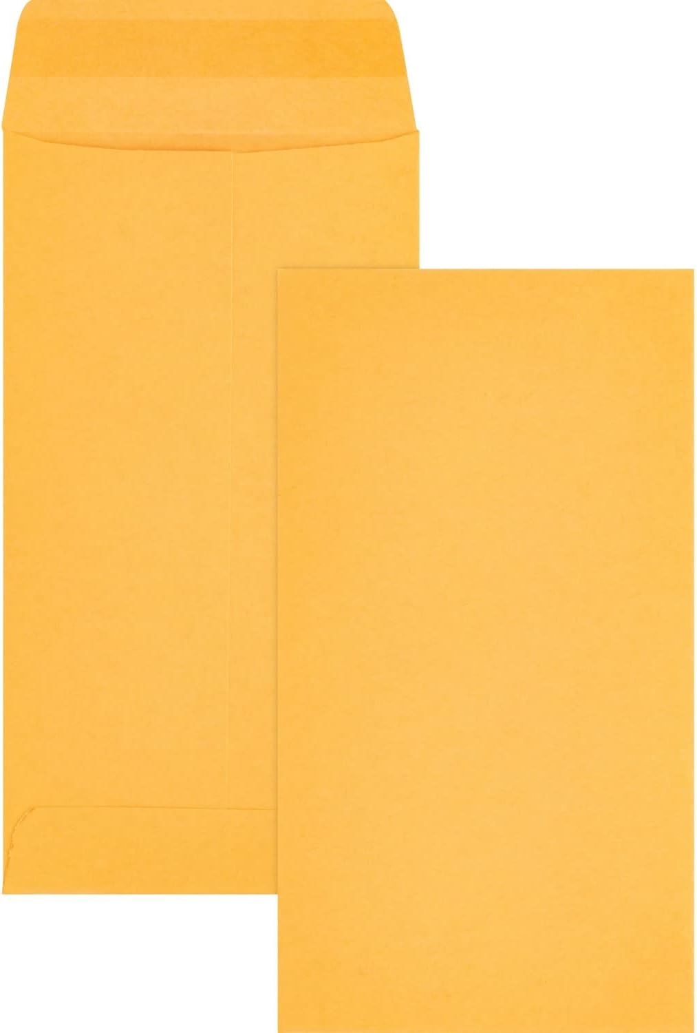 Business Source 04446 Coin Envelopes, No. 7, 28lb., 500/BX, Brown Kraft