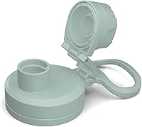Vista 1 de Hydrapeak Tapa de repuesto con mango flexible, se adapta a todas las botellas de agua Hydrapeak con aislamiento de boca ancha, a prueba de fugas