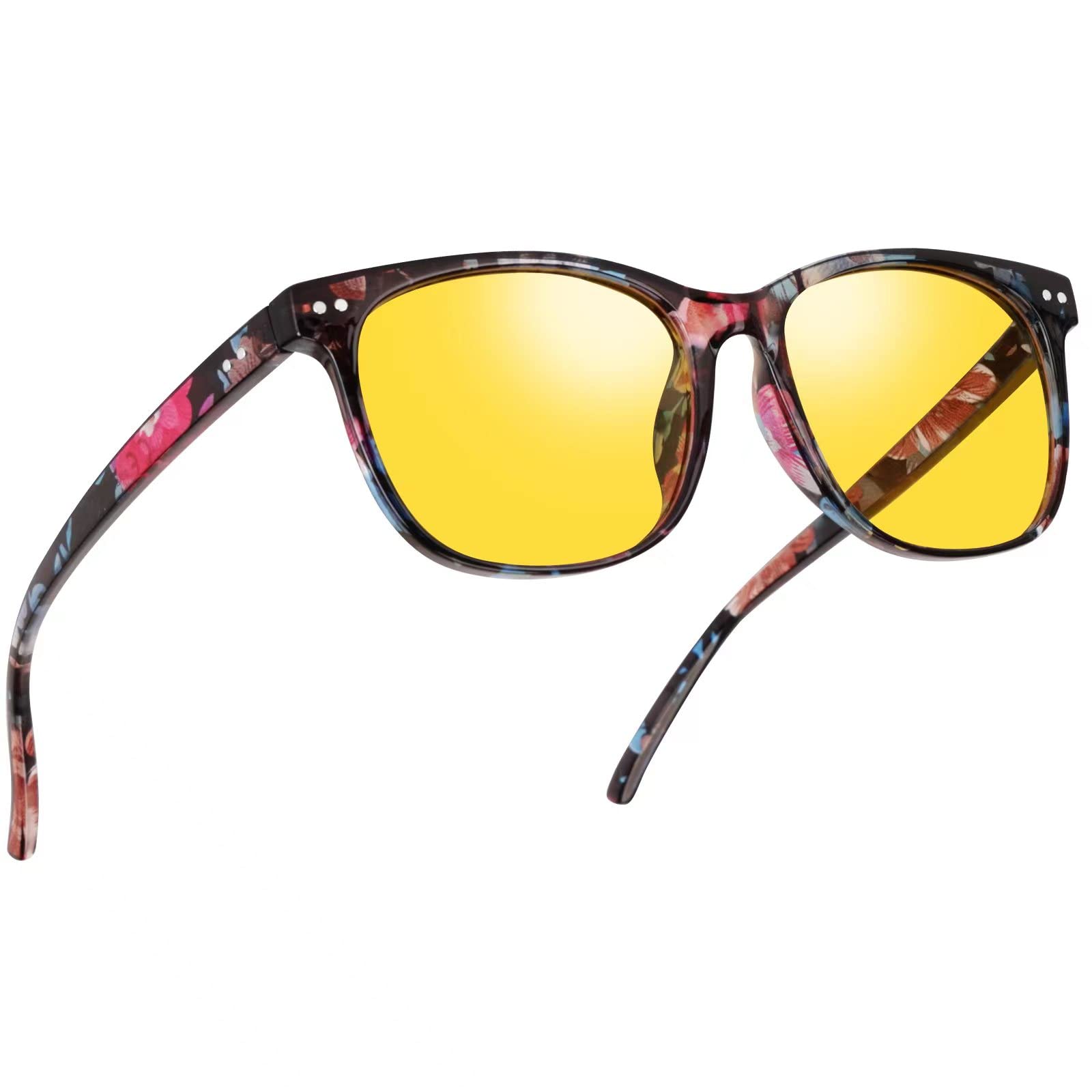Kelinln HD Yellow Tinted Glasses