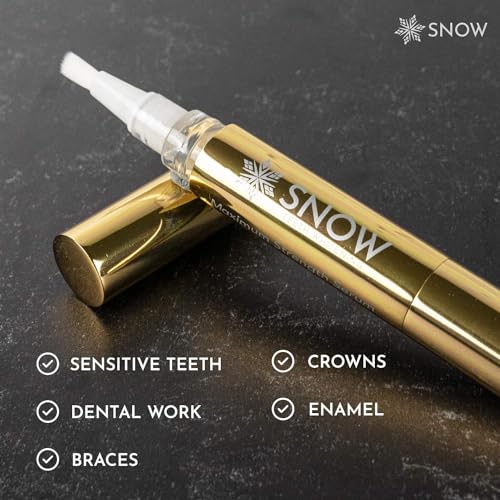 Snow Extra Strength Teeth Whitening Gel Refill - Teeth Whitening Pen, Teeth Whitening at Home Stick Refills, Tooth Serum Wand for Whitening & Oral Care, Easy to Use Teeth Whitener Stick - Pack of 1 Snow Extra Strength Teeth Whitening Gel Refill - Teeth Whitening Pen, Teeth Whitening at Home Stick Refills, Tooth Serum Wand for Whitening & Oral Care, Easy to Use Teeth Whitener Stick - Pack of 1