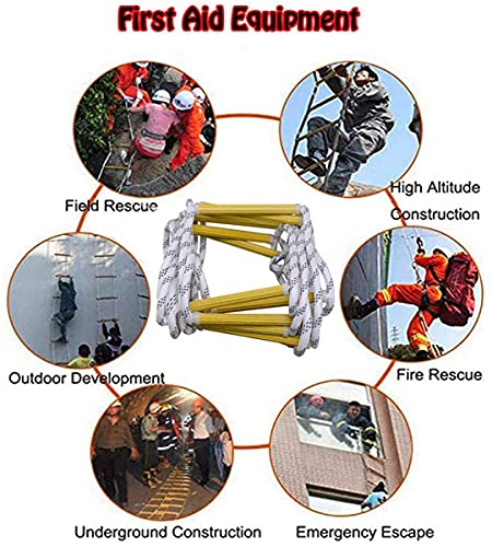 Échelle de corde de sécurité déployable pour évacuation 420kg - 3
