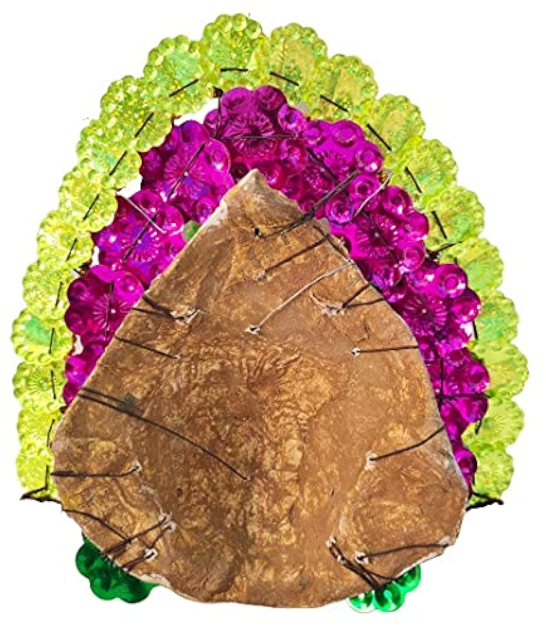 Devi Durga Chhau Mask, Handmade Decorative Showpiece