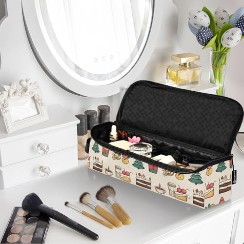 Bolsa organizadora de viaje para herramientas de cabello con elementos de mármol, resistente al calor, para planchas, rizadores y accesorios de cuidado del cabello miniatura 7